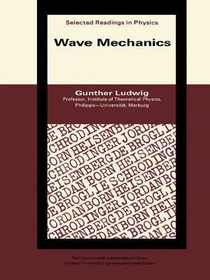 cover image of Wave Mechanics